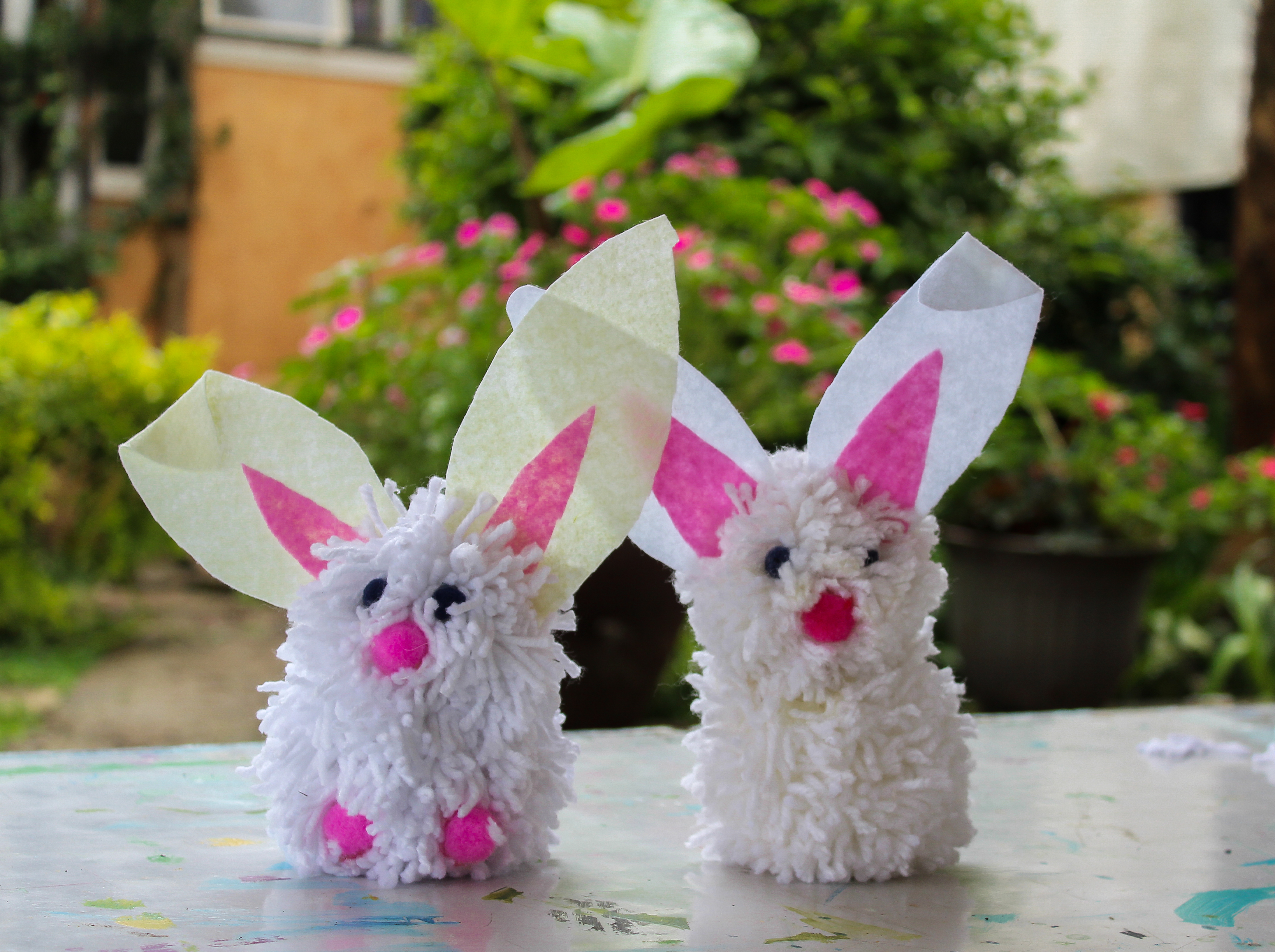 Kids Craft: Adorable DIY Easter Bunny by Miss Racheal from the Nairobi Art Centre