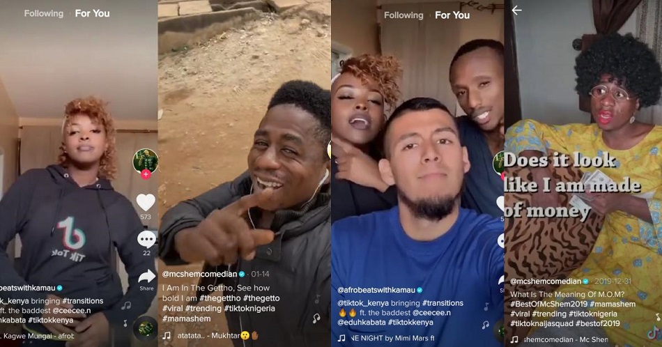 Meet 30 Kenyan Creators and Celebs over 30 Rocking it on TikTok