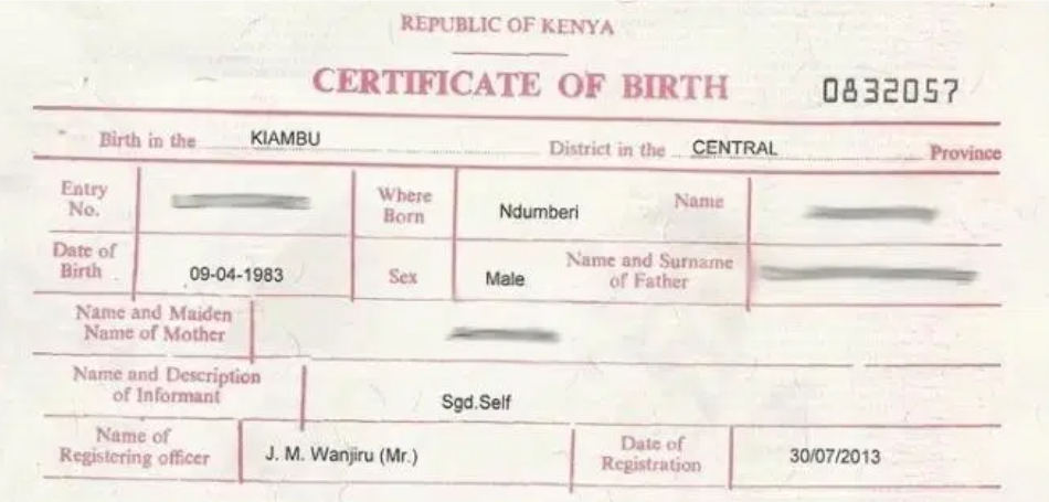 How To Get Kenyan Birth Certificate For Child Born Abroad How To Get Kenyan Birth Certificate For Child Born Abroad