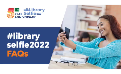 Participate in #LibrarySelfie 2022!