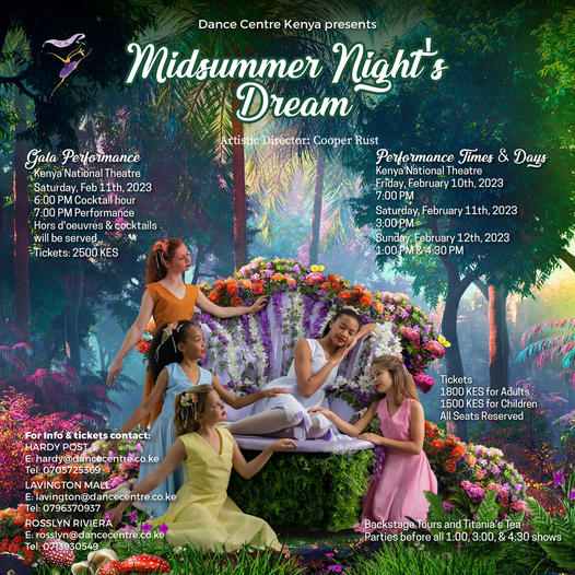 Dance Center Kenya Presents Midsummer Night's Dream