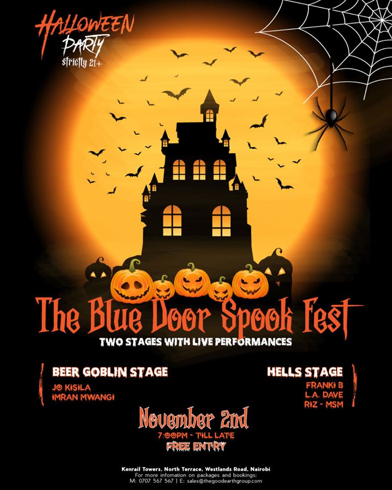 The Blue Door Spook Fest Kenyabuzz
