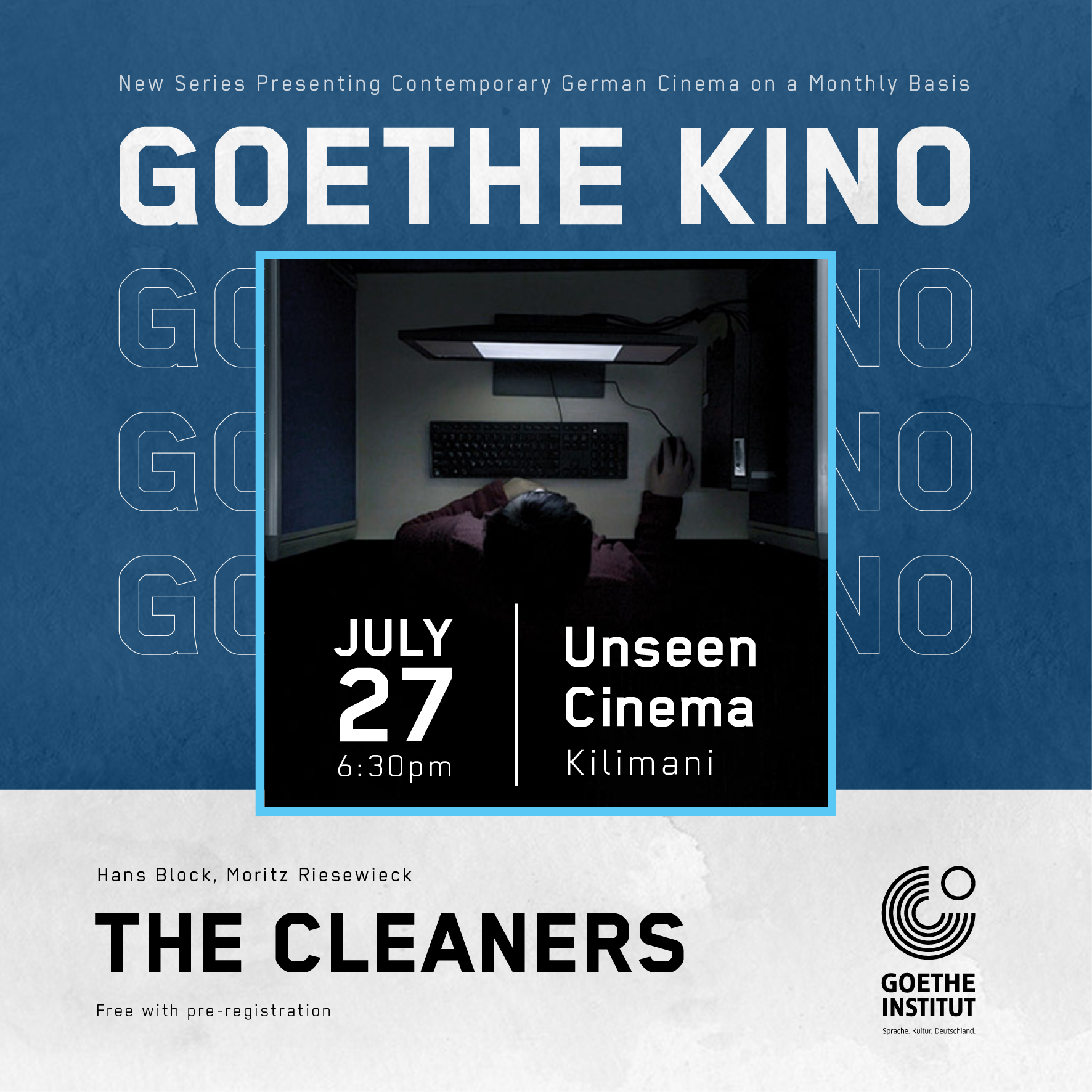 KenyaBuzz Events - Geothe Institute -The Cleaners
